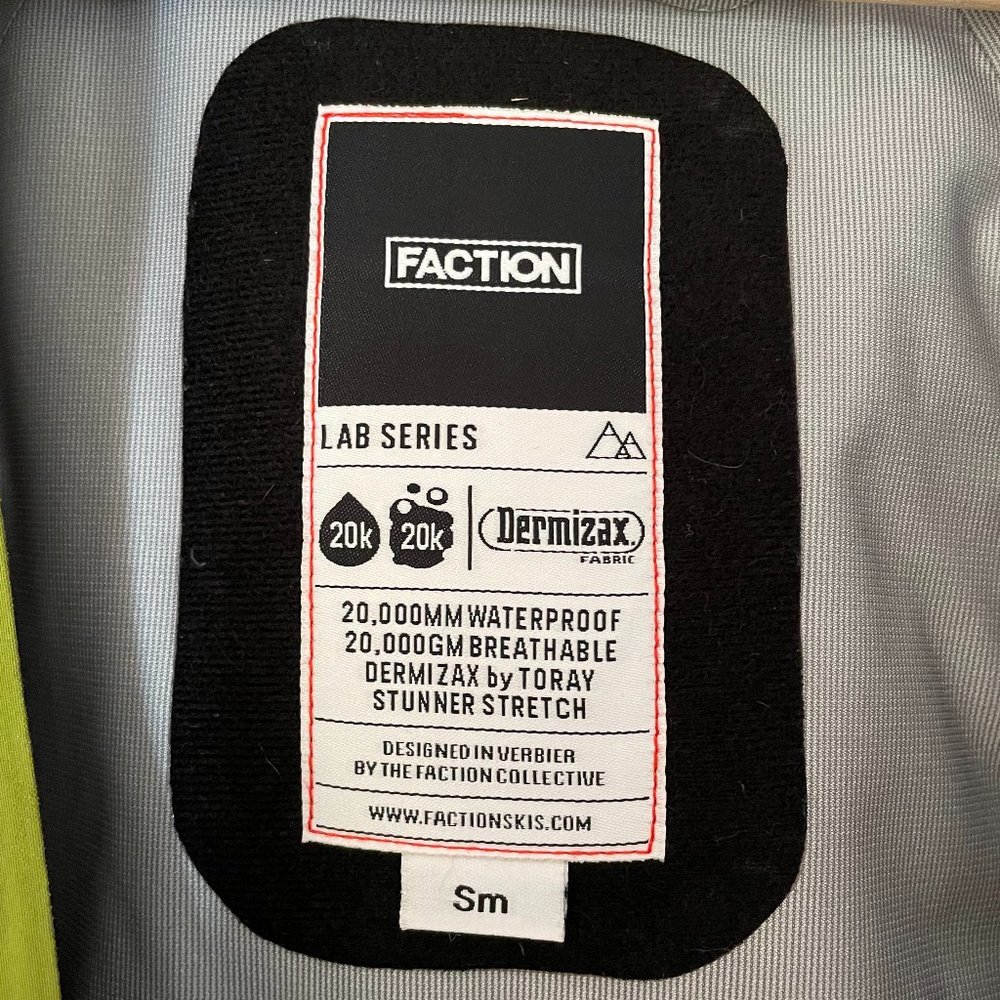 Faction Lab Series Darwin Hardshell Jacket Size S… - image 5